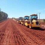 Obra de R$ 45 milhões, MS-270 terá 21 km de asfalto concluído na próxima semana