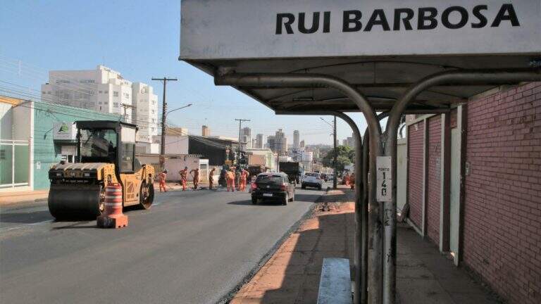 Trecho da Rui Barbosa ficará interditado para recapeamento