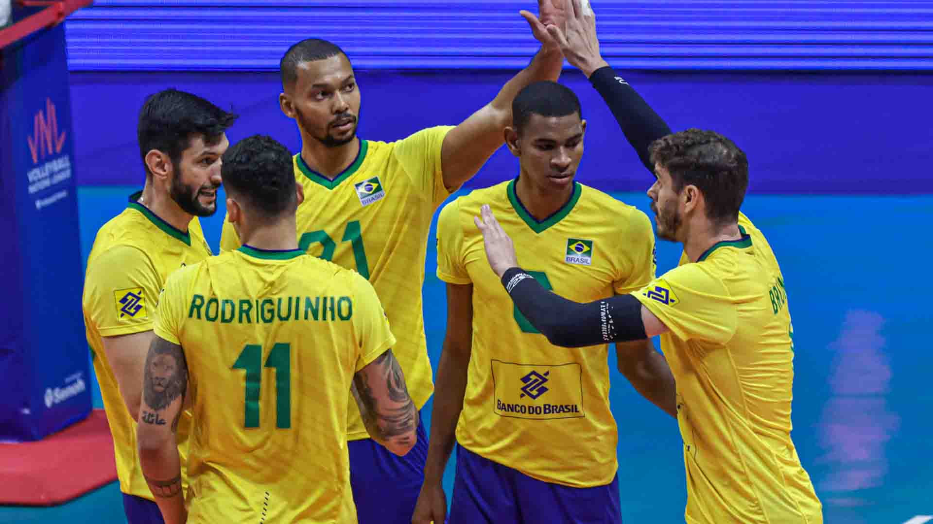 Seleção brasileira de vôlei testa base do COB para a Olimpíada de Paris