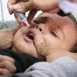 Mais de 1,4 mil crianças foram imunizadas contra poliomielite no Dia D em Campo Grande