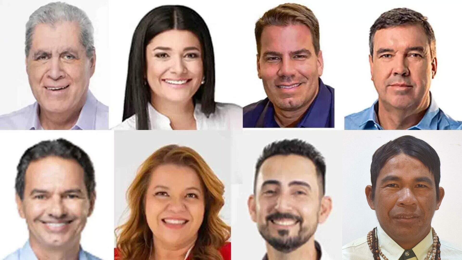 Candidatos a governador fazem carreatas e concentram campanhas em Campo Grande neste sábado