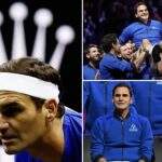 O adeus de Roger Federer do tênis profissional 
