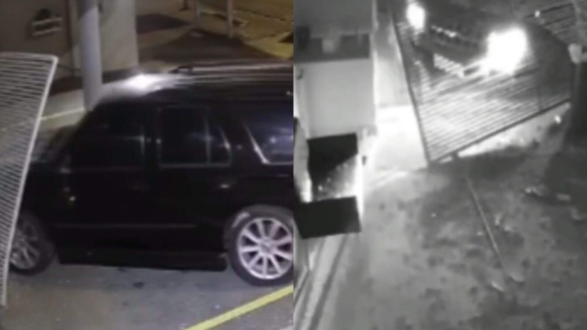 VÍDEO: Na contramão, SUV perde controle e invade loja na Avenida Afonso Pena