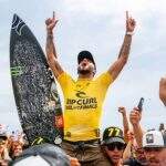 Filipe Toledo conquista seu primeiro mundial de surfe 