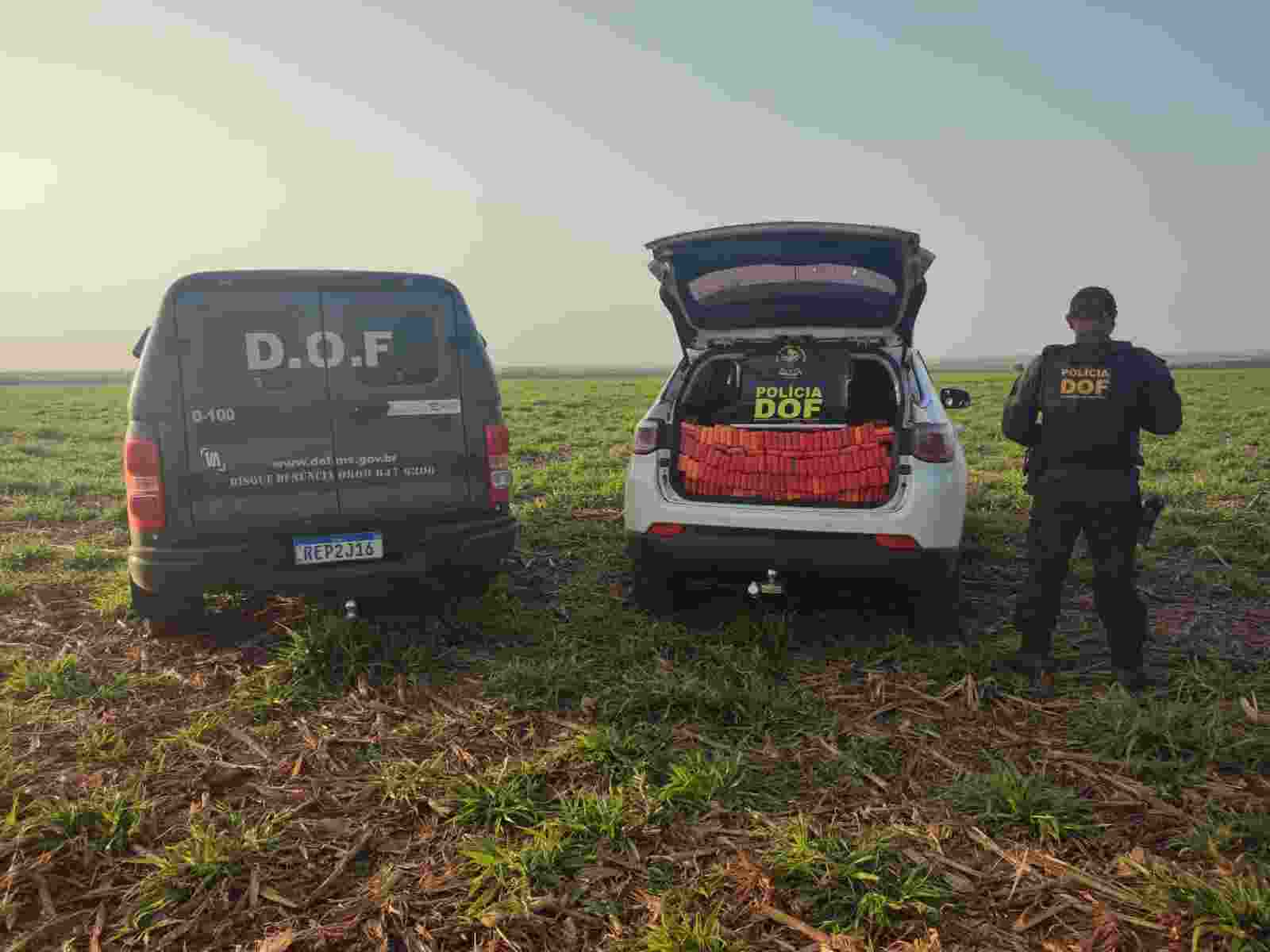 Foragido da Justiça é preso na MS-156 com Jeep furtado carregado de maconha
