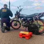 Motociclistas são presos com mochila lotada de maconha na MS-289