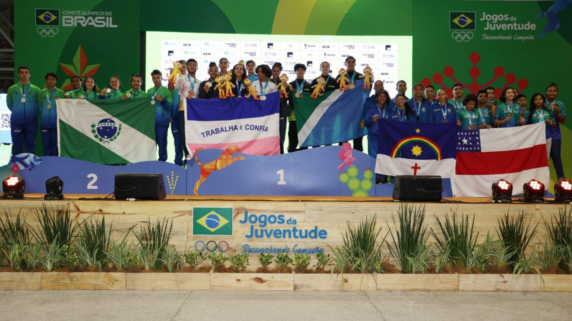 Lutador de Mato Grosso do Sul chega a 3º ouro no wrestling e MS brilha no ciclismo nos Jogos da Juventude