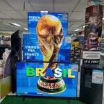 Quanto custa? Procura por TVs para assistir Copa do Mundo aquece o comércio de Campo Grande