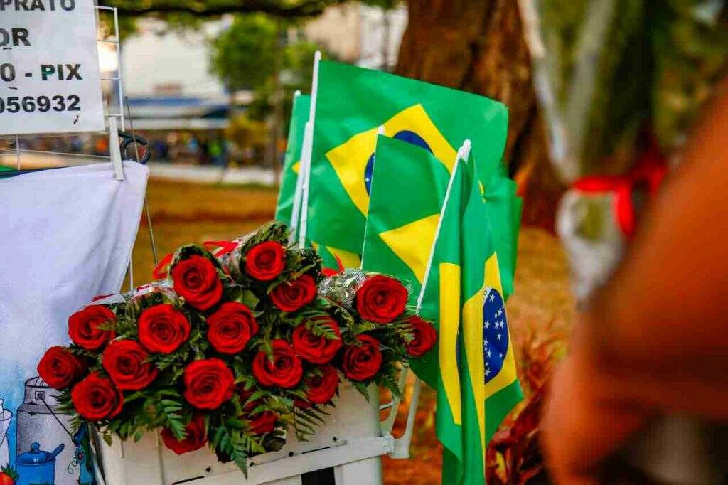 Bandeira do Brasil, Campo Grande