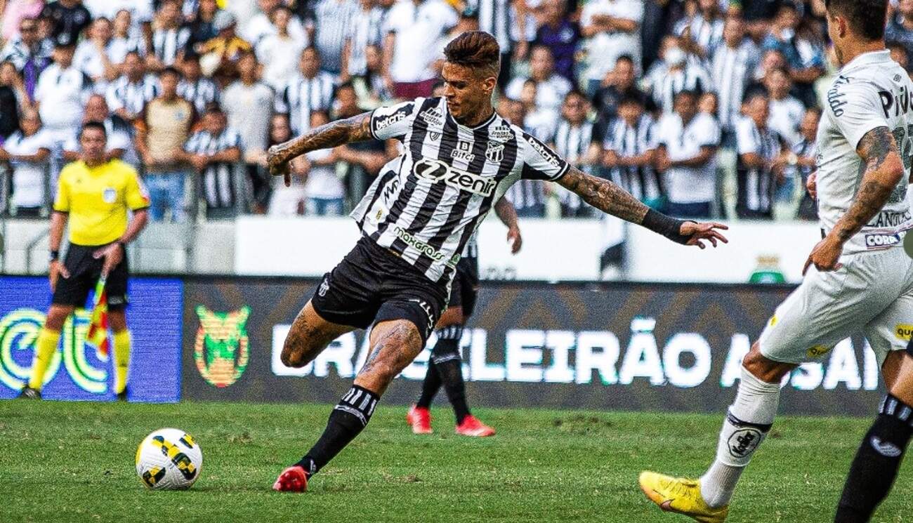 Santos perde para o Ceará no Brasileirão em jogo com graves falhas defensivas