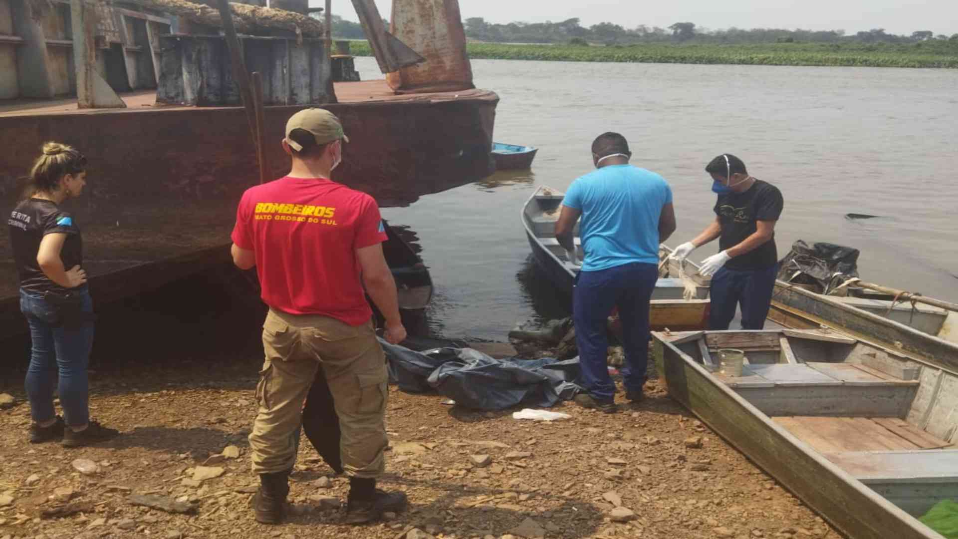 Corpo de homem ainda não identificado é encontrado boiando nas margens do Rio Paraguai