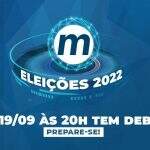 Regras do Debate Midiamax vão favorecer confronto direto entre candidatos ao Governo