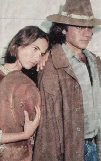 Ingra e Almir como Ana Raio e Zé Trovão na novela homônima de 1990/1991 - (Foto: Acervo Manchete)