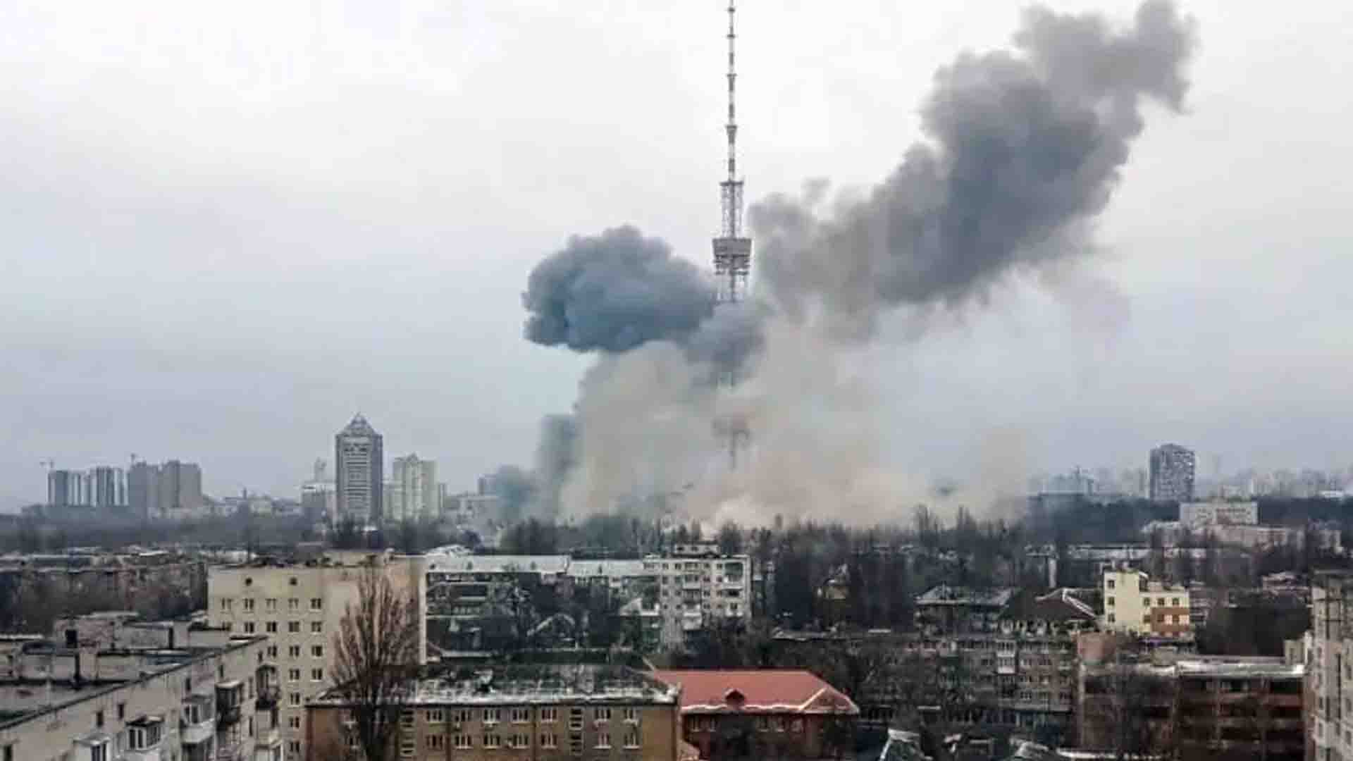 Ucrânia: explosões são ouvidas no centro de Kiev em mais um dia de bombardeios