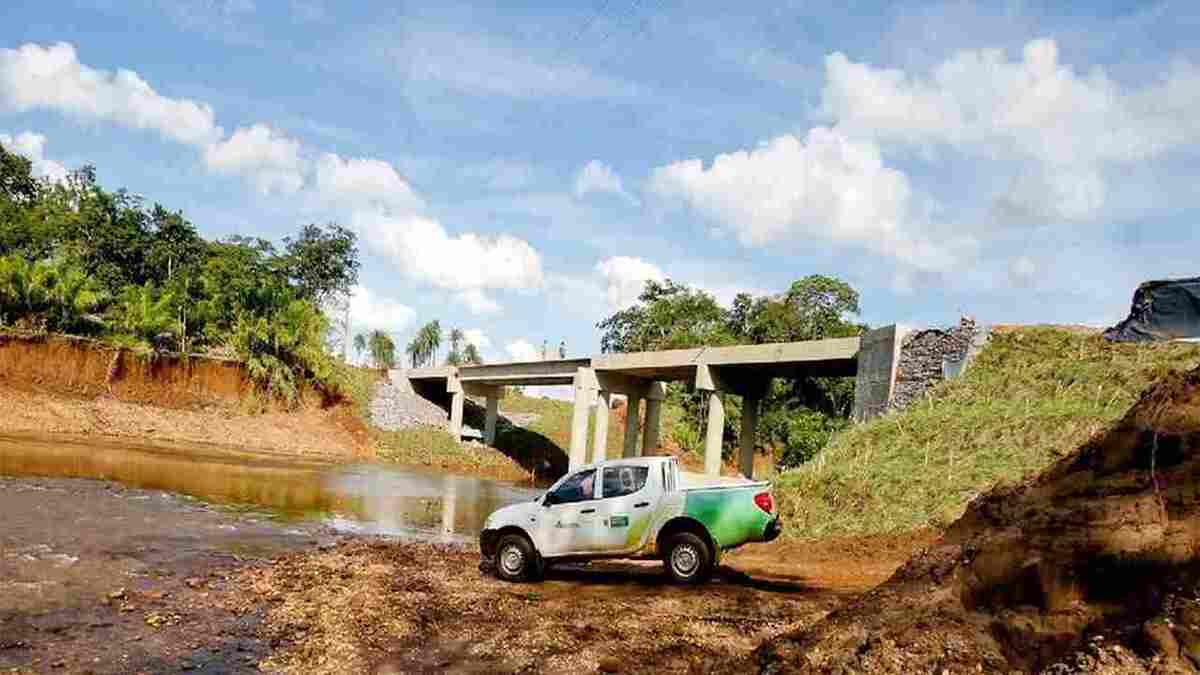 Ponte que ligará Sidrolândia e Maracaju por estrada vicinal custará mais de R$ 2 milhões