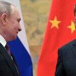 Rússia e China aprofundam laços em meio a conflitos com o Ocidente