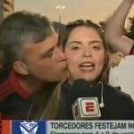 Justiça manda libertar flamenguista que beijou repórter em jogo da Libertadores
