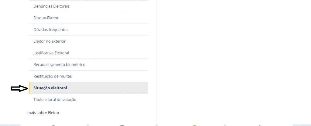 Situação eleitoral