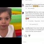 Filho de Marília Mendonça é filmado mandando recado para o pai, Murilo Huff