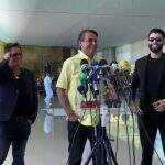 Para reiterarem o apoio a Bolsonaro , Leonardo e Gusttavo Lima vão ao Palácio da Alvorada 