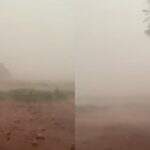VÍDEO: Chuva com granizo e rajadas de vento assusta moradores de Sidrolândia
