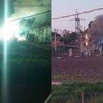 VÍDEO: Explosão em subestação de energia assusta moradores e deixa cidade sem luz