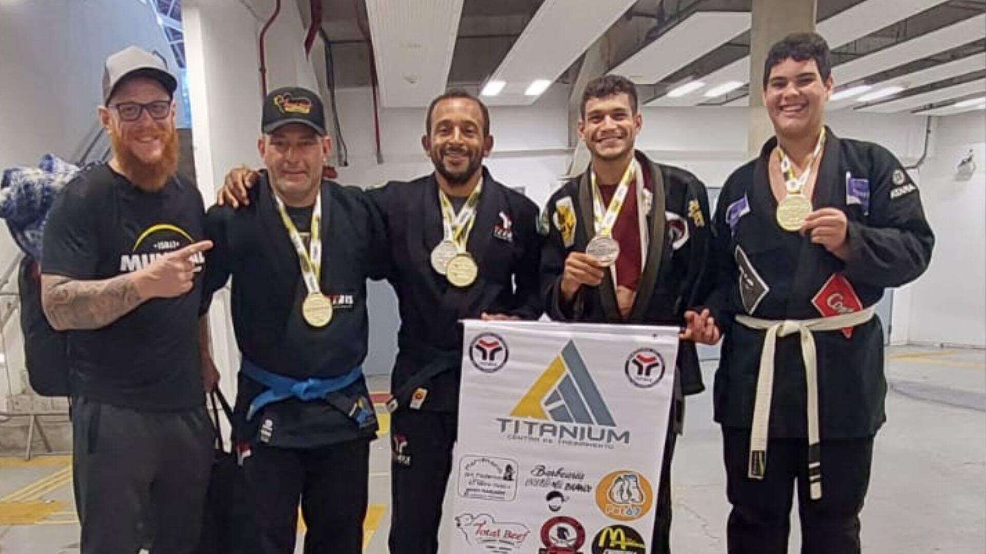 Com 97 medalhas, seleção de MS fica em 1º no ranking do Mundial de Jiu-Jitsu no RJ