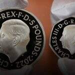 Reino Unido divulga nova moeda com retrato de Rei Charles III 