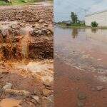 No Noroeste, moradores enfrentam enxurrada toda vez que chove em ruas sem asfalto