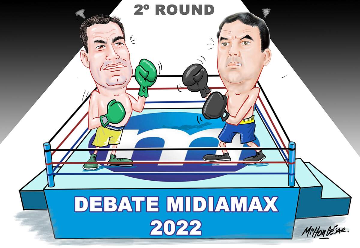 Só restaram dois: Segundo Round do Debate Midiamax, entre Contar e Riedel.