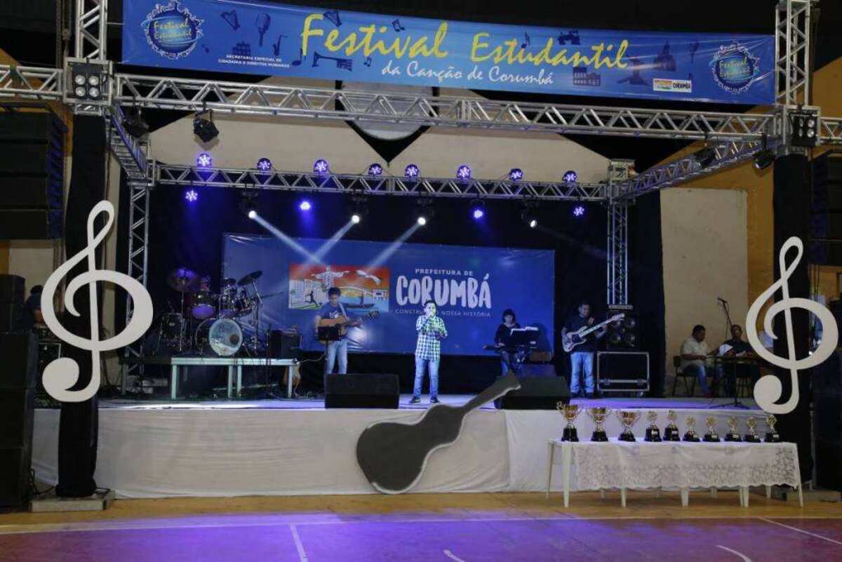 Festival Estudantil da Canção acontecerá nos dias 26 e 27 de outubro em Corumbá