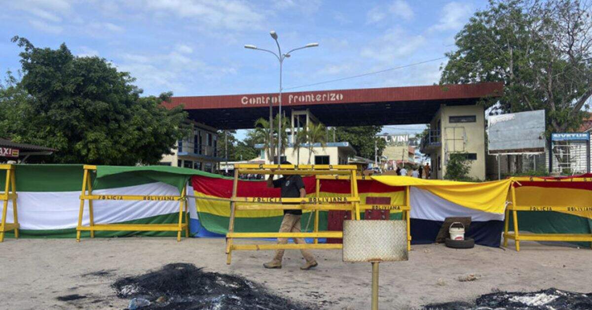 Sem acordo, fronteira de Corumbá e Bolívia segue fechada no 8º dia de greve