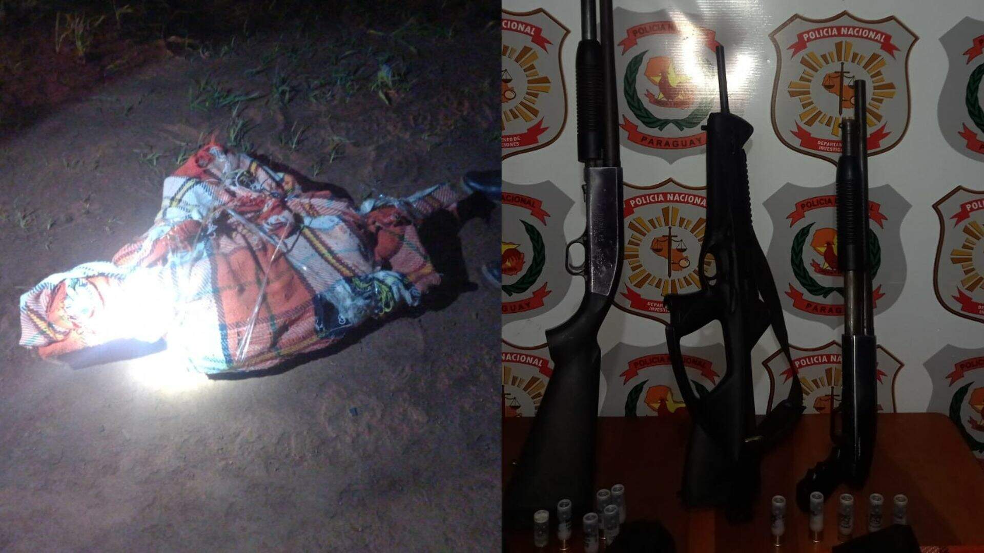Polícia paraguaia apreende armamento usado em sequestros e assaltos na fronteira