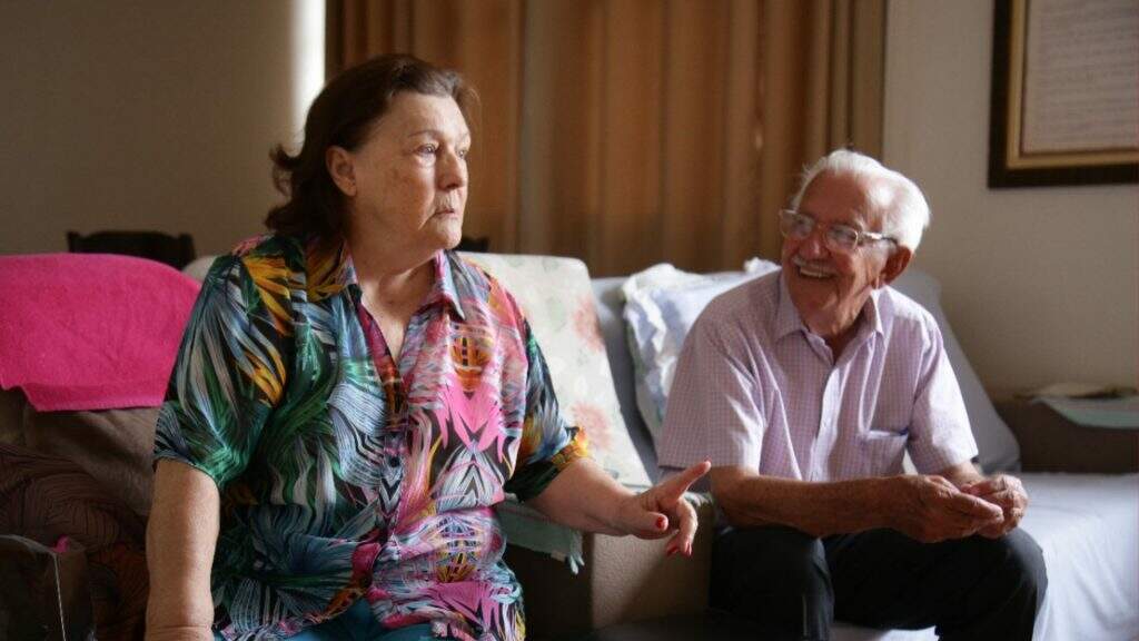 Casal está junto há 65 anos e veio para MS na década de 50. Foto: Marcos Ermínio/Jornal Midiamax