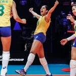 Brasil vence Holanda e encaminha vaga às quartas do Mundial de Vôlei