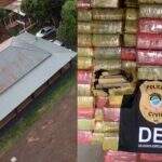VÍDEO: Polícia estoura bunker com mais de 8 toneladas de maconha em MS e prende traficante