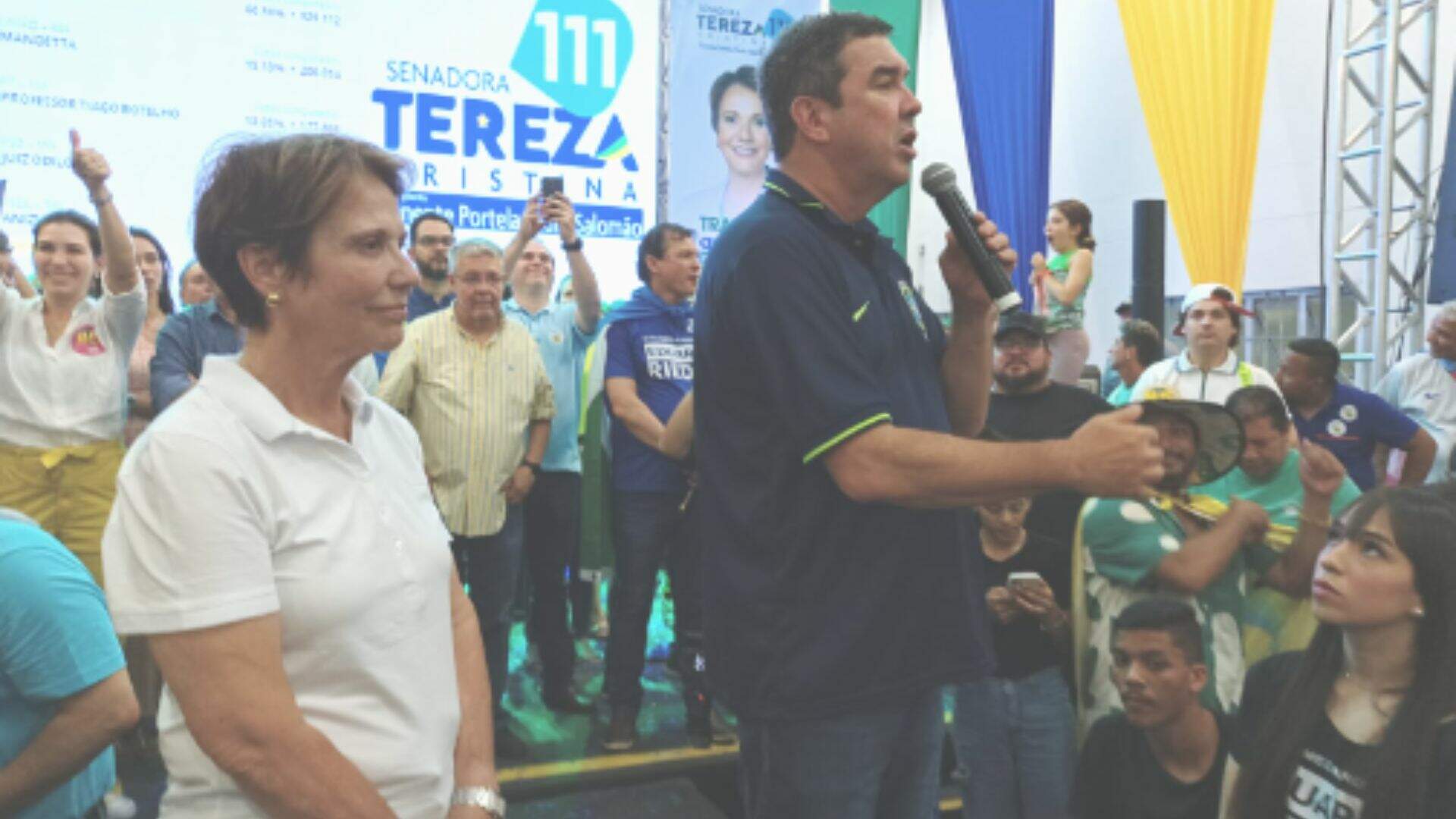Com Tereza, Riedel comemora 2º turno e diz respeitar opinião de Bolsonaro por apoio