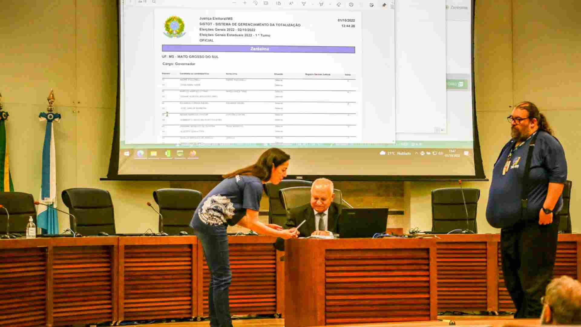 TRE prepara sistema de apuração dos votos em Mato Grosso do Sul