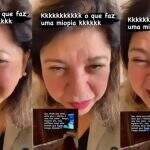 ‘Me acabando de rir’: Roberta Miranda esclarece ‘ficada’ com homem em Campo Grande e culpa miopia