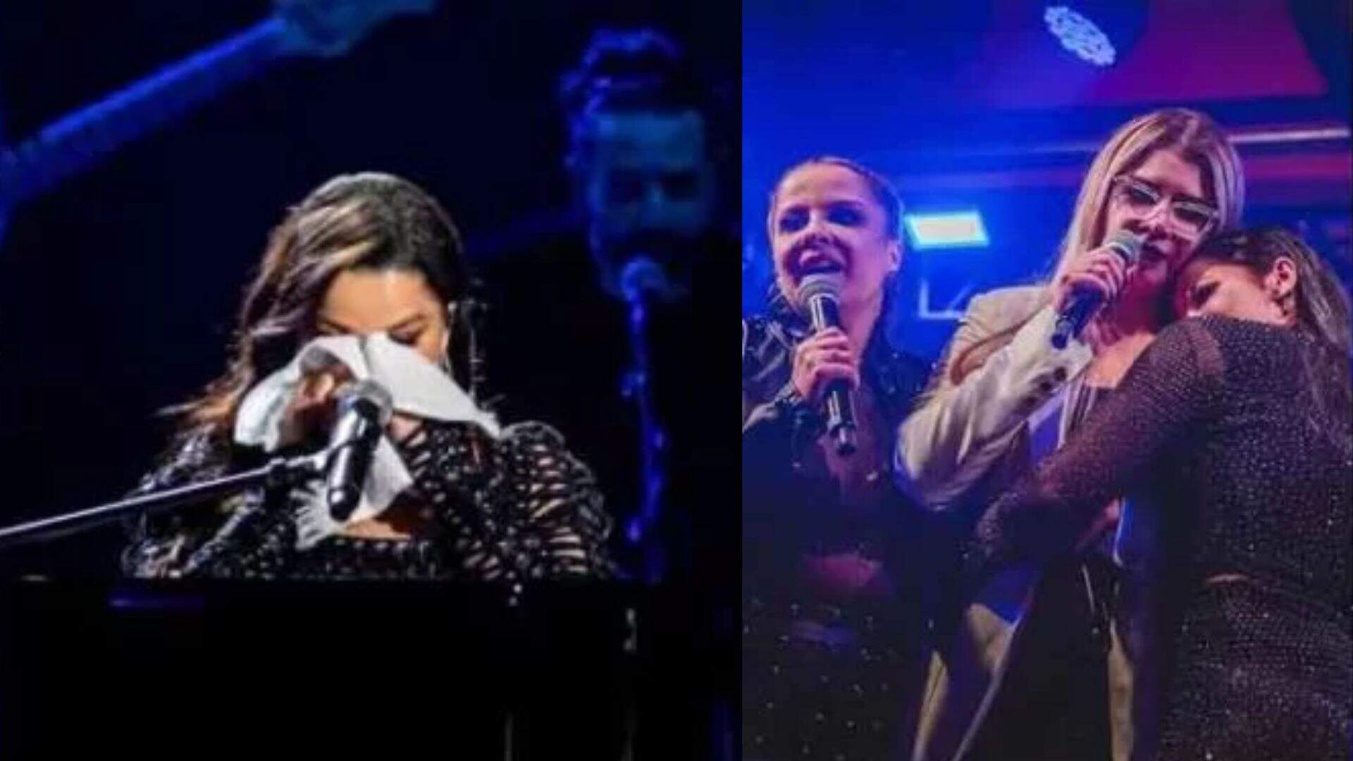 VÍDEO: Maraisa se emociona em show ao cantar música inédita de Marília Mendonça
