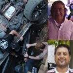 Filho de jornalista e policial aposentado estão entre vítimas de acidente que matou 3 em Bonito