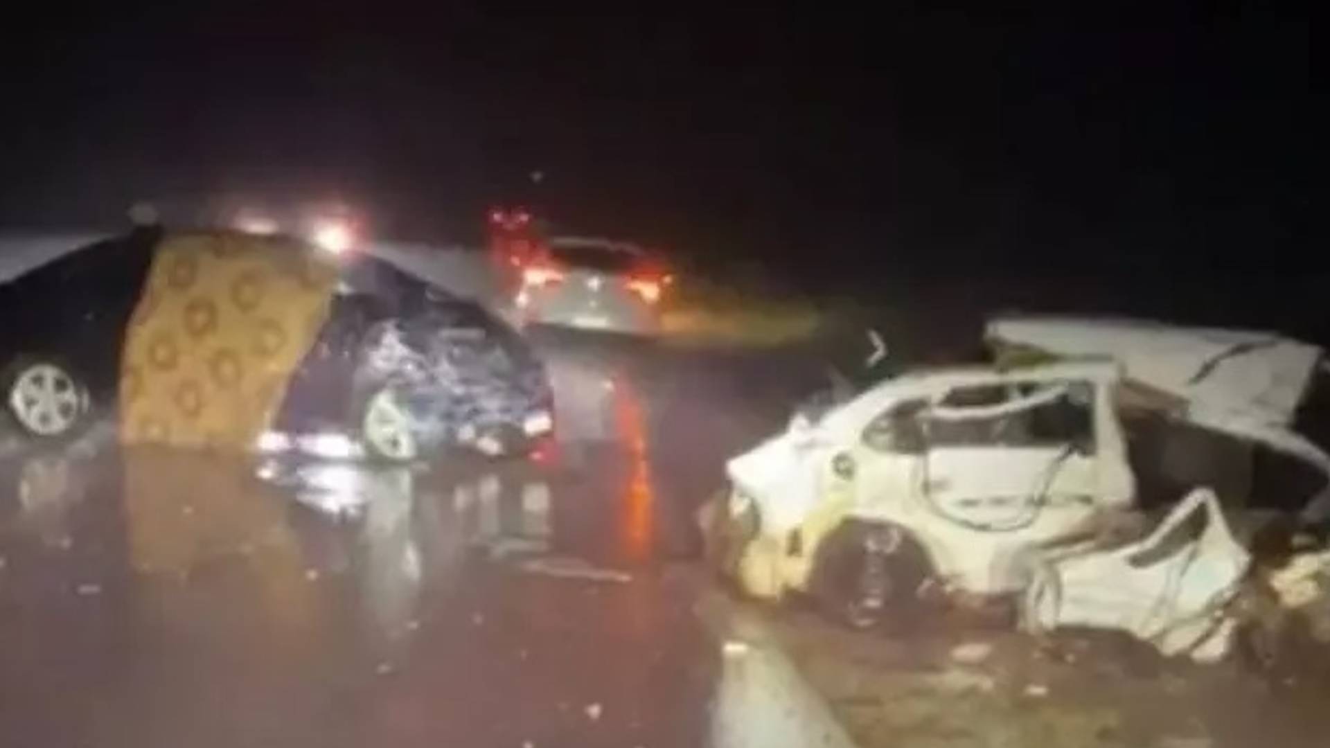 Chuva forte: motorista perde controle e dois morrem na MS-164 após batida entre carros