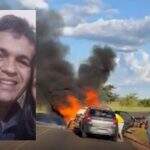 Acidente com três carros mata homem em rodovia de Mato Grosso do Sul