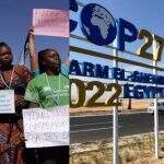Ativistas climáticos são impedidos de protestar na COP27