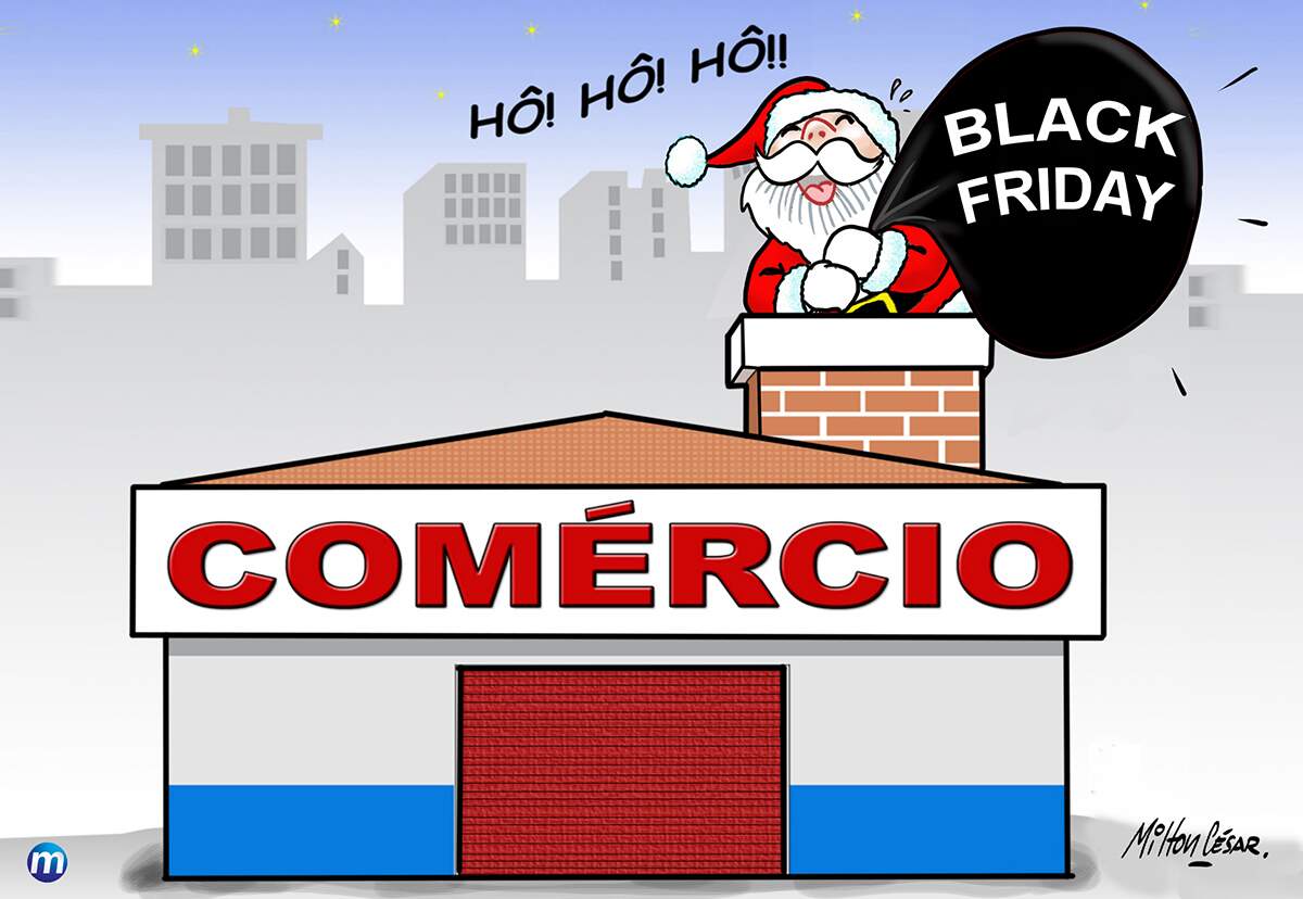 A tão esperada Black Friday começa hoje. É uma espécie de antecipação do Natal para o comércio.