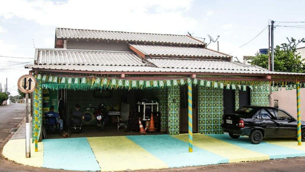 Estabelecimento comercial começou a ser decorado há 3 meses. Foto: Henrique Arakaki/Jornal Midiamax