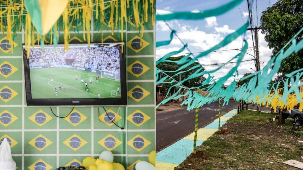 Decoração da Copa se espalhou diversos locais de Campo Grande. Foto: Henrique Arakaki/Jornal Midiamax