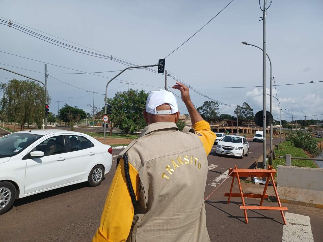 transito interdições campo grande