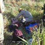 Mulher é encontrada em mata após pneus estourar e causar acidente em Taquarussu