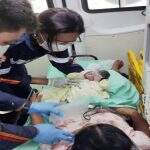 Na véspera do Natal, socorristas do Samu realizam parto dentro de ambulância em cidade do MS